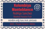 Kolombiya Monteblanco - Rare Series Çekirdek Kahve - Görsel 2
