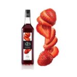 1883 Maison Routin Çilek Şurubu (Strawberry) – 1 Litre - Görsel 2